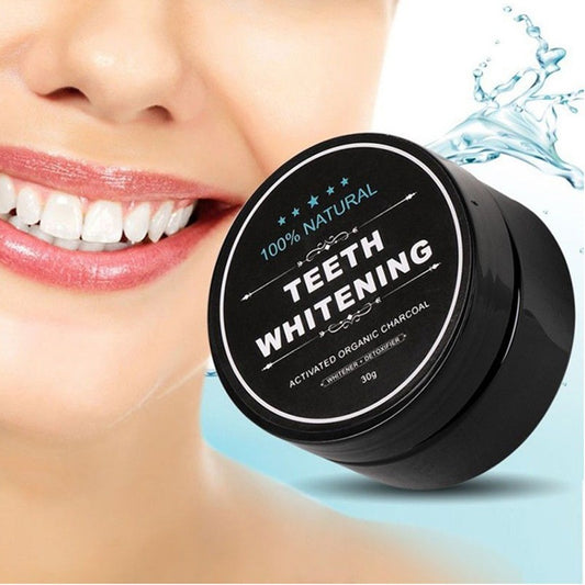 Activated Carbon Teeth Whitening Powder with Coconut